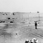 Blick auf Kolmanskop