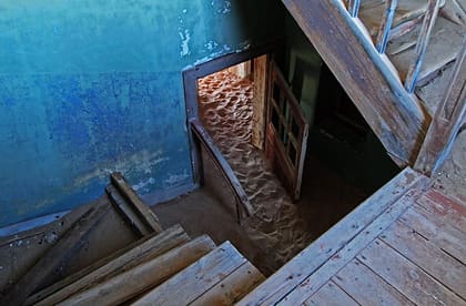 Das blaue Zimmer im Architektenhaus