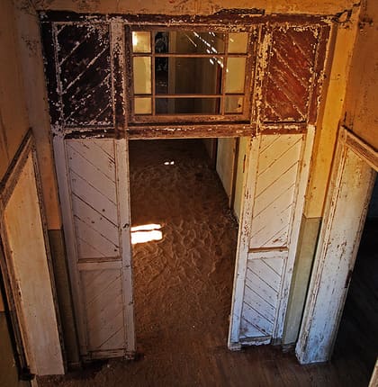 Blick von oben ins Treppenhaus