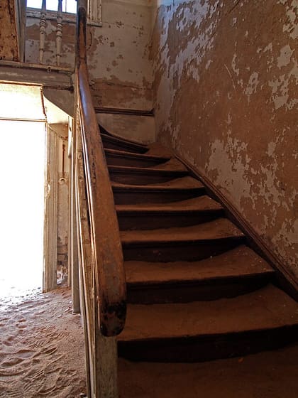 Treppe im Quartiermeisterhaus