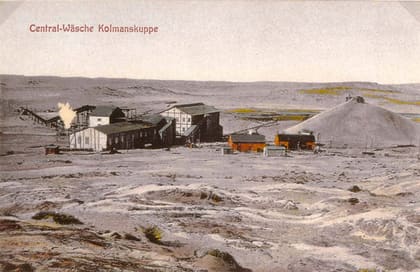 Die Centralwäsche, Postkarte