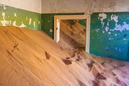 Türkis und Sand