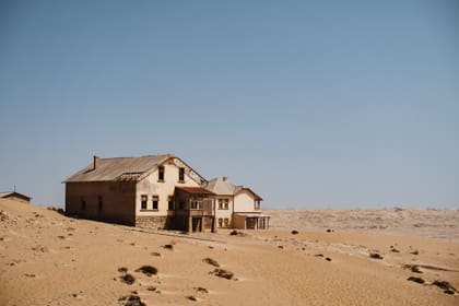 Haus mit Halde