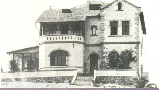 Das Direktorenhaus 1909